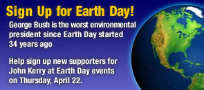 Sign Up for Earth Day