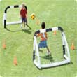 2 INFLATABLE FOOTBALL GOALS product image