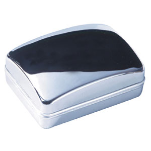 Deluxe Chrome Cufflink and Tiepin Case product image