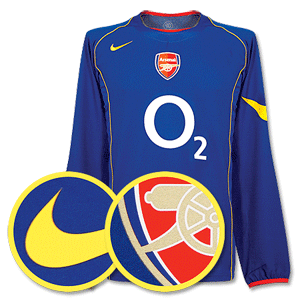 Nike 04-05 Arsenal Away L/S Shirt-Code 7 Single Layer product image