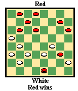 White wins