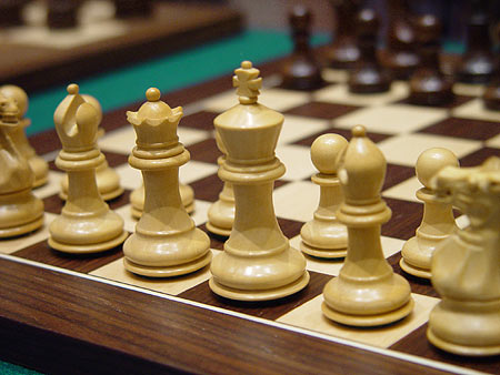 Satllion Knight Rosewood Chess Set