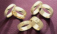 9ct. Gold Diamond Cut Wedding Ring product image
