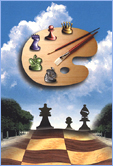 Chess postcards (set of 28)