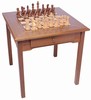 Teak Chess & Game Table