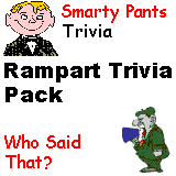 Rampart Trivia Pack for Palm Games