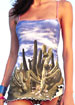 Verdissima Mare Embroidered Cactus dress product image