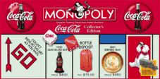 Coca-Cola Monopoly Board Game