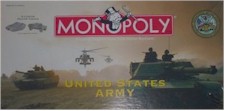 United States Army Monopoly Game Box cover picture