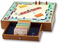 Michael Graves Designed Monopoly Wooden Game Board
