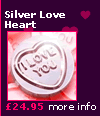 Silver Love Heart