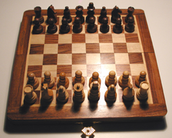 7" x 7" Magnetic Chess