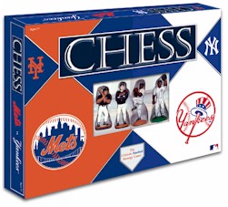 New York Yankees versus New York Mets Chess Game