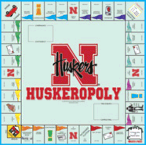 University of Nebraska Huskeropoly Board Game
