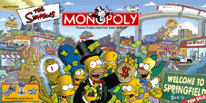 Simpsons Monopoly Game