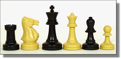 Drueke Triple Weighted Plastic Chess Set