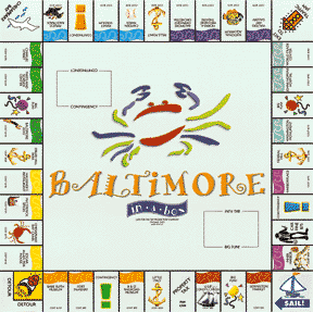 Baltimore  City in a Box Board Game