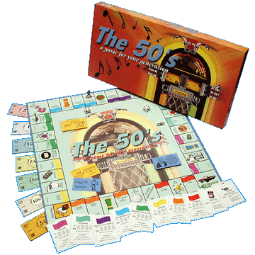50's Generation Monopoly Game