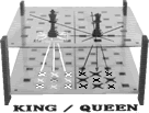 King and Queen -move the same dimensionally