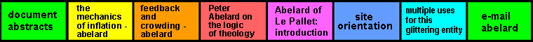 navigation bar ( eight equal segments) on 'the logic of ethics - abelard;
  with commentary on Abelard's ethical teaching' page