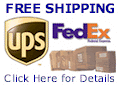 Free Freight when ordering $95.00 or more!