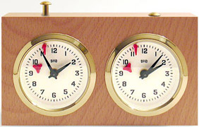 BHB Turnier Wooden Clock