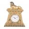 Gold Egyptian Sphinx Clock