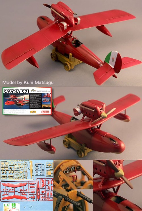 1/48 Savoia S.21 Seaplane (Porco Rosso)