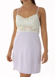 DKNY Stretch Cotton with Lace Galloon chemise product image