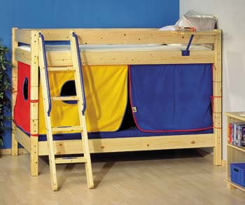 Furniture123 Thuka Maxi 15 - Bunk Bed with Multi-Coloured Tent product image