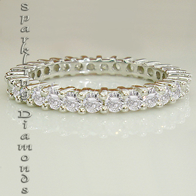Apex Jewellers 1.00CT ROUND DIAMOND ETERNITY RING product image