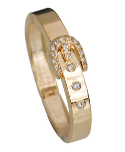 Diamante Studded Belt Bangle product image