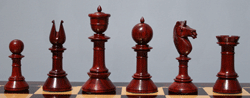 An early Staunton Reproduction Chess Set-The Northern Upright is extremely well fashioned.