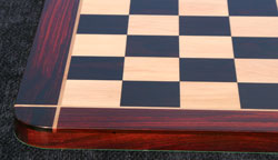 Luxury Flat edge 23" Chess Board in Rosewood