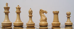 The Chamfered Base Budrosewood Chess Men