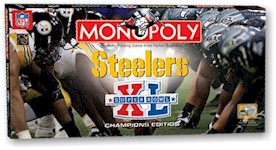Super Bowl XL (40) Monopoly Game - Pittsburgh Steelers vs Seattle Seahawks 2006