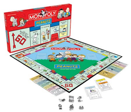 Peanuts Monopoly Game Board Picture