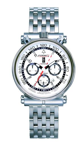 Watches Formex 4Speed AS 1500 Chrono-Tacho Aviator Automatic - White product image