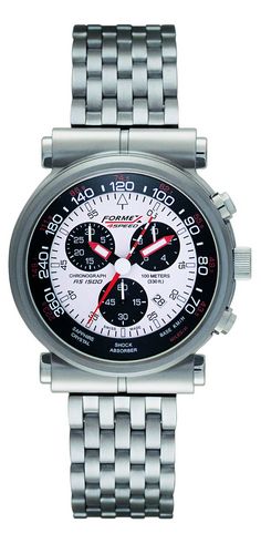 Watches Formex 4Speed AS 1500 Chrono-Tacho Aviator Quartz - White/Black product image