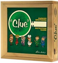 Clue Nostalgia Wooden Game