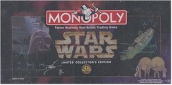 Star Wars Limited Collectible Edition Monopoly Game