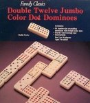 Double Twelve Jumbo Color Dot Dominoes