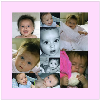 Personalised Canvas Photo Montage product image