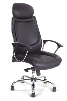 Furniture123 Leather Classic 9500 Office Chair product image