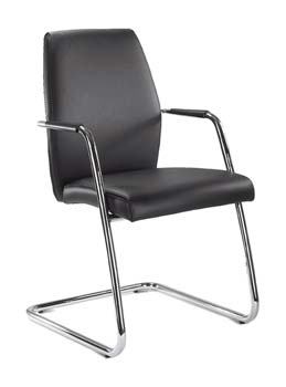 Furniture123 Sentry 601 Leather Faced Managers Chair product image