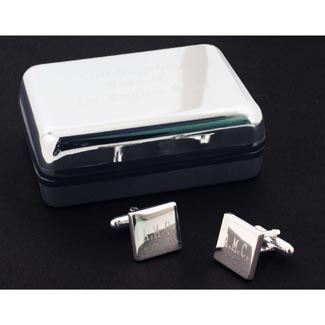Silver Plated Cuff Links product image