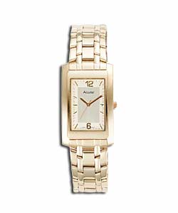 Accurist Gents Gold Plated Bracelet Watch product image