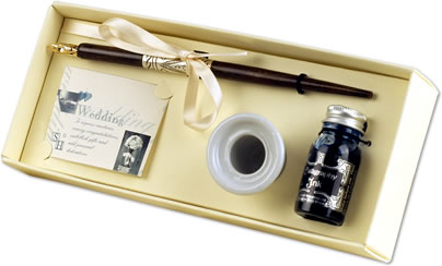 Calligraphy Wedding Pen & Ink Set product image