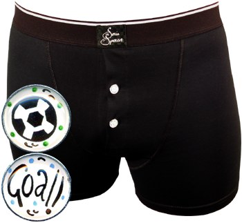 Sonia Spencer Football Goal Boxer Shorts product image