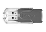 Lexar JumpDrive FireFly USB Flash Drive (Charcoal) - 8GB product image
